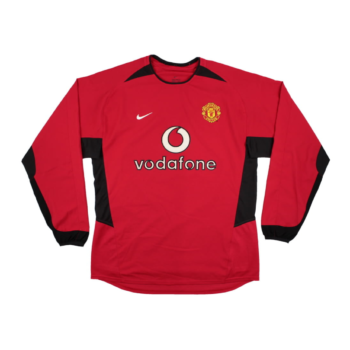 Manchester United FC 1a Equipación Manga Larga 2002-04