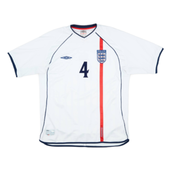 Inglaterra 1a Equipación 2002