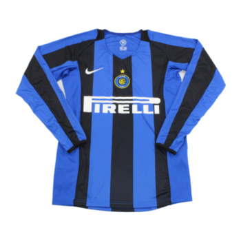 FC Internazionale Milano 1a Equipación Manga Larga 2004-05
