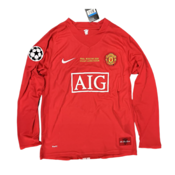 Manchester United FC 1a Equipación Manga Larga 2007-08