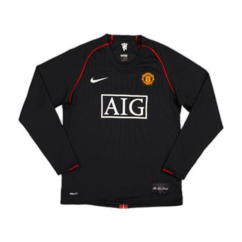 Manchester United FC 2a Equipación Manga Larga 2007-08