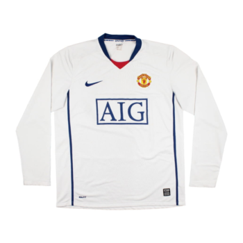 Manchester United FC 2a Equipación Manga Larga 2008-09