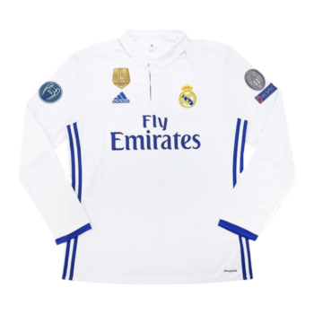 Real Madrid CF 1a Equipación Manga Larga 2016-17
