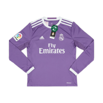 Real Madrid CF 2a Equipación Manga Larga 2016-17