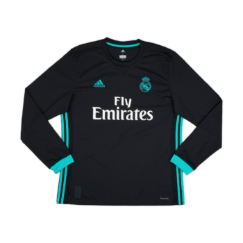 Real Madrid CF 2a Equipación Manga Larga 2017-18