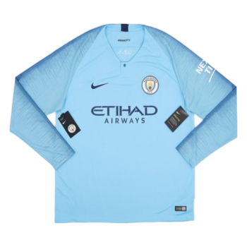 Manchester City FC 1a Equipación Manga Larga 2018-19