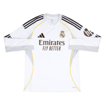 Real Madrid CF 1a Equipación Manga Larga 2025-26